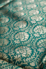 Celadon Green Semi-banarasi
