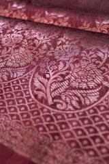 Mulberry Red Chiffon