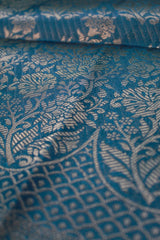 Ocean Blue Chiffon