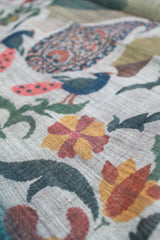 Coffee Brown Linen Cotton