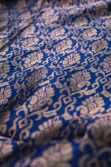 Ice Blue Semi-Banaras