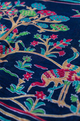 Ink Blue Dola Silk
