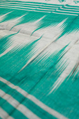 Emarald Green Jute Silk