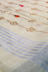 Pale Yellow Linen Cotton