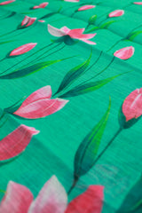 Turquoise Blue Linen Cotton