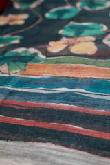 Maroon Linen Chanderi