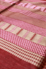 Maroon Matka Silk