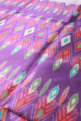 Onion Pink Pochampally Cotton