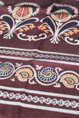 Black Pochampally Ikkat