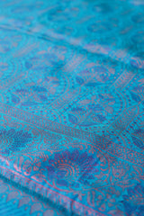 Peacock Blue Semi-Patola