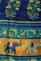 Teal Blue Kota Cotton