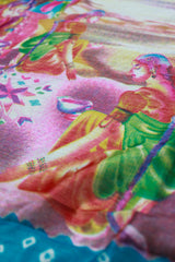 Wine Pink Dola Silk