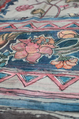 Ivory Brown Linen Chanderi